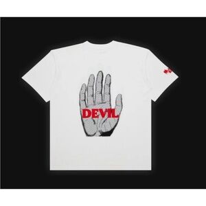 New Kazuo Umezu Kanji Devil hand Tee White Size Mens Tshirt Large from GOAT